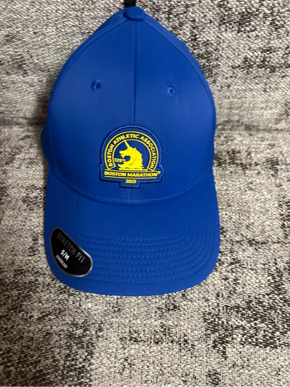 adidas Men's Boston Marathon Stadium II Stretch Fit Cap